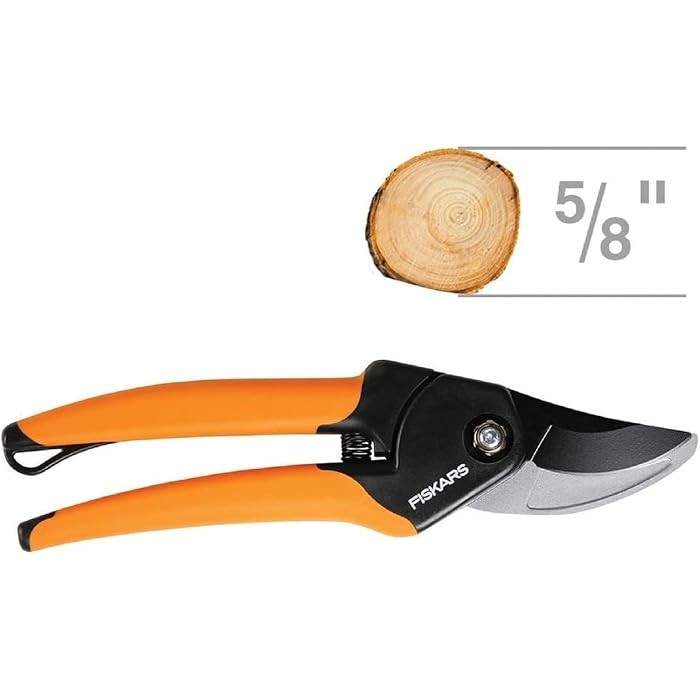 Fiskars Bypass Pruning Shears, 5/8" Cut Capacity