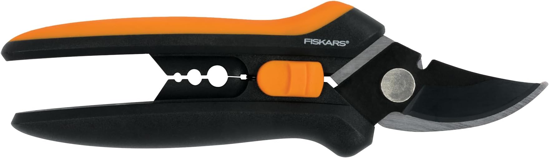 Fiskars Floral Pruning Shears (Black/Orange)