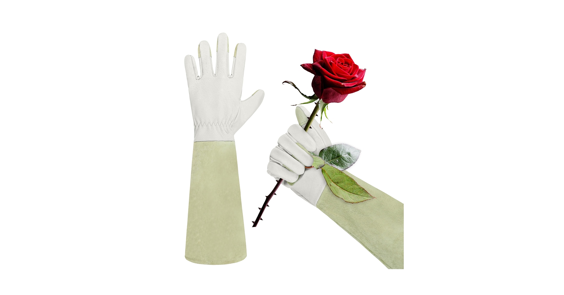 Handylandy Rose Pruning Gloves (Long Gauntlet)